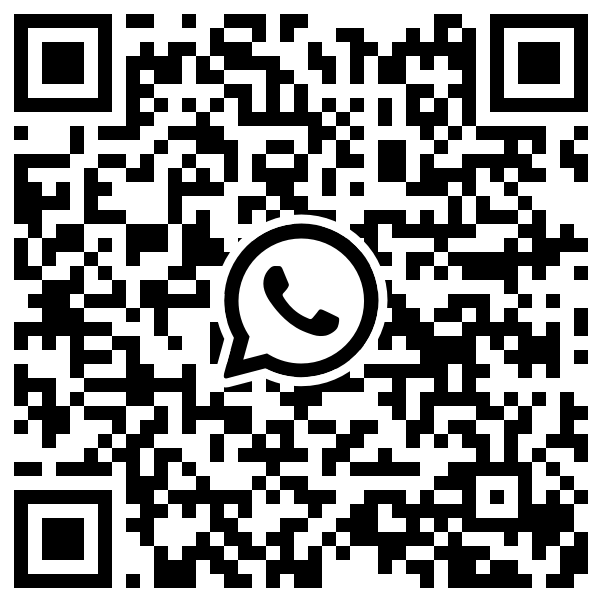 QR code that opens our WhatsApp chat to apply